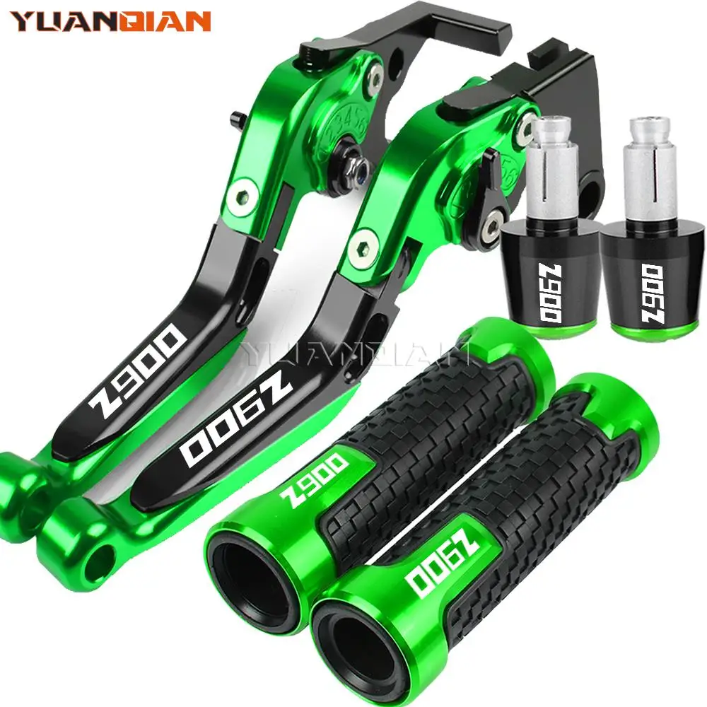 For KAWASAKI Z900 2017 2018 2019 2020 Z 900 2021 2022 Motorcycle CNC Aluminum Brake Clutch Levers 22mm Handlebar Hand Grips ends
For KAWASAKI Z900 2017 2018 2019 2020 Z 900 2021 2022 Motorcycle CNC Aluminum Brake Clutch Levers 22mm Handlebar Hand Grips ends
