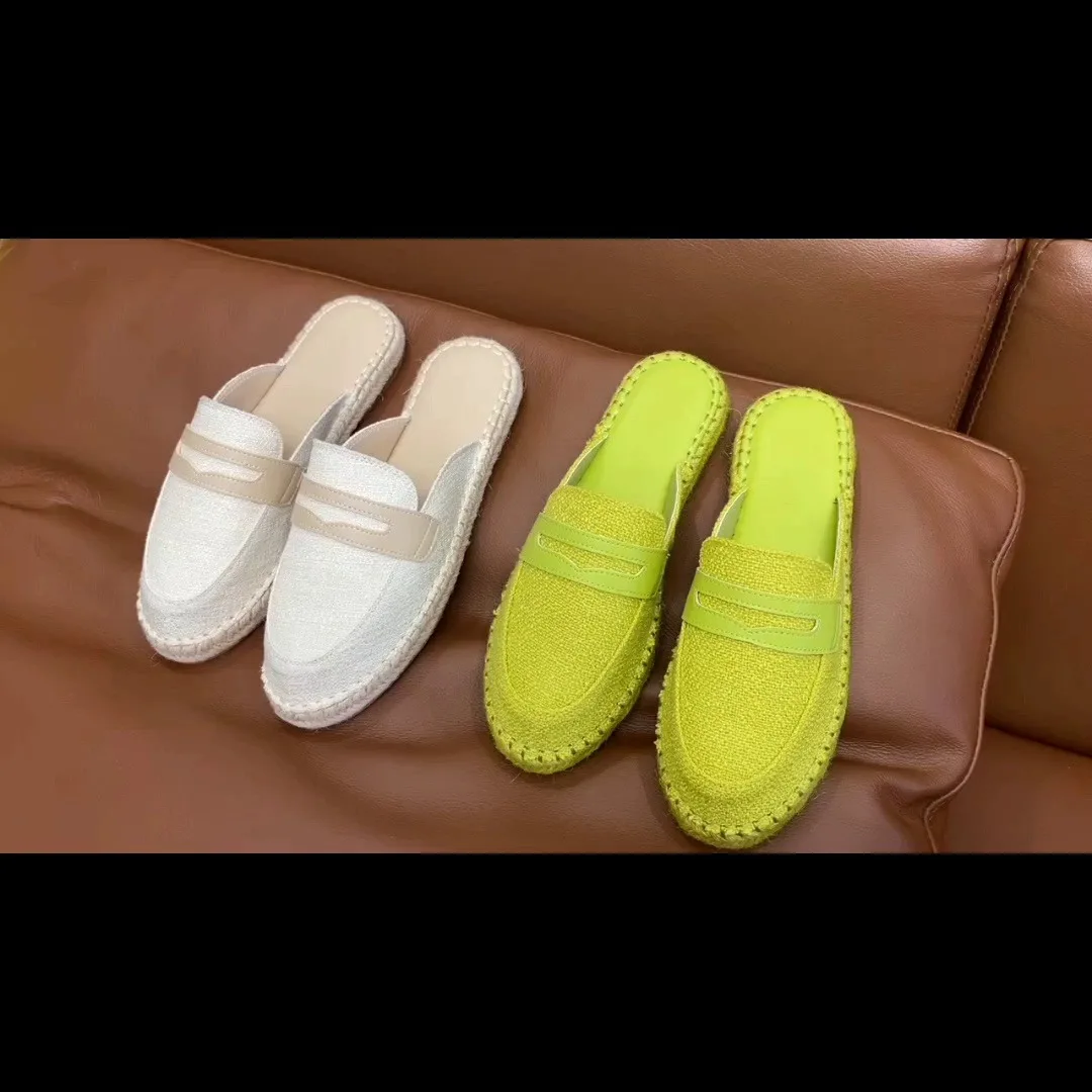 Замшевые шлепанцы с закрытым носком, новые Слиперы на пятке, закрытая женская обувь, роскошные дизайнерские Сабо 
Замшевые шлепанцы с закрытым носком, новые Слиперы на пятке, закрытая женская обувь, роскошные дизайнерские Сабо