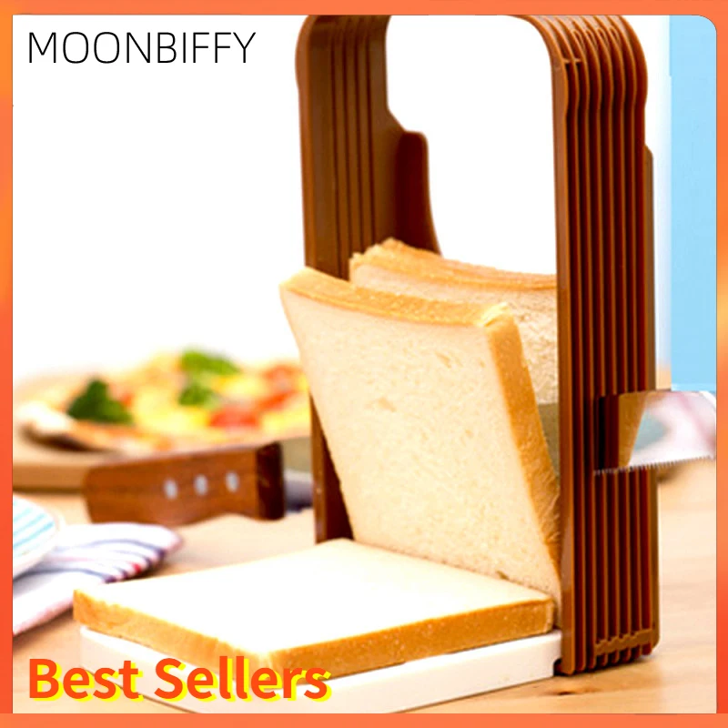 Toast Bread Slicer Plastic Foldable Loaf Cutter Rack Cutting Guide Practical Bread Cutter Loaf Slicing Tool Kitchen Accessories
Toast Bread Slicer Plastic Foldable Loaf Cutter Rack Cutting Guide Practical Bread Cutter Loaf Slicing Tool Kitchen Accessories