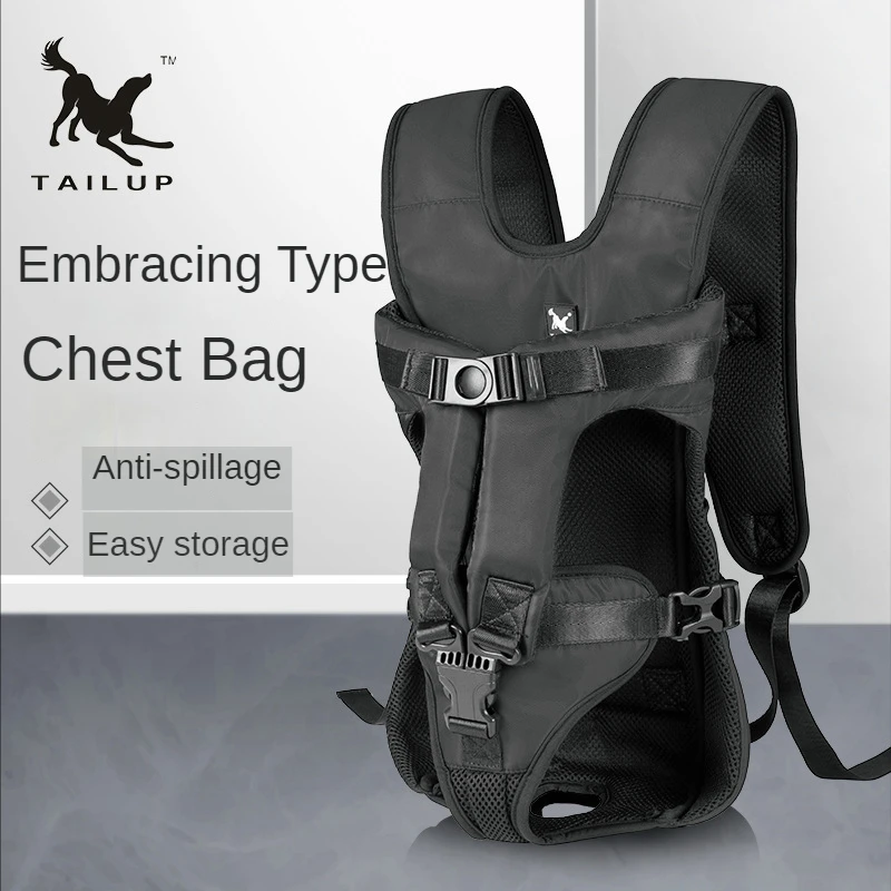 

TAILUP Dog Carrier Backpack Adjustable Pet Carriers Front Facing Hands-Free Safety Puppy Travel Bag For Small Medium Dog