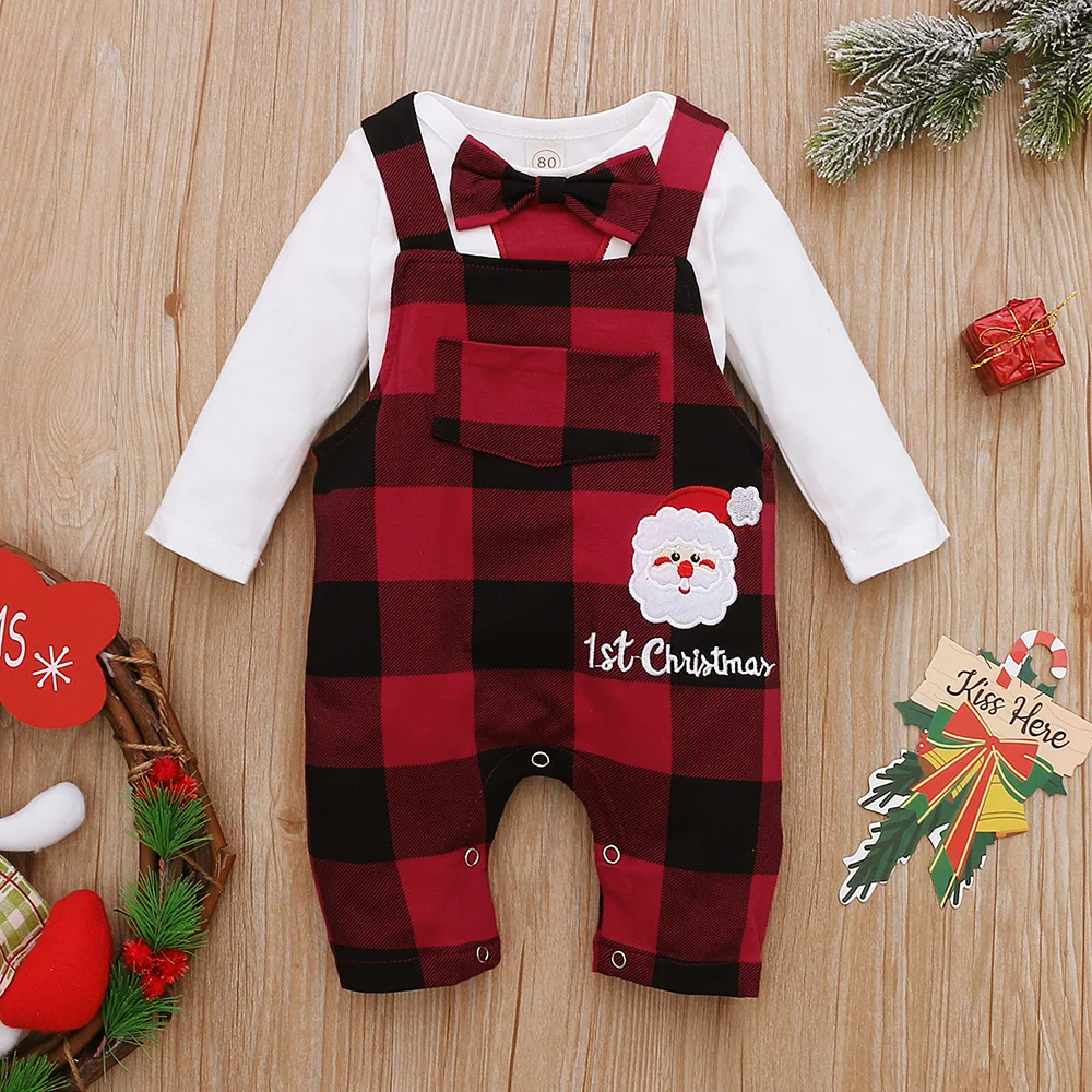 LAPA 1 to 3 Years Baby Boys Clothes Long Sleeve 2 Piece Unisex Round Neck Check Pasnts Set Cute Christamas Casual Outfits
LAPA 1 to 3 Years Baby Boys Clothes Long Sleeve 2 Piece Unisex Round Neck Check Pasnts Set Cute Christamas Casual Outfits