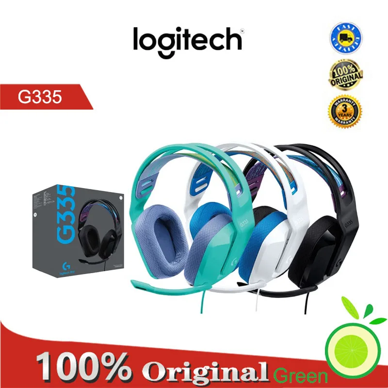 Проводная гарнитура Logitech G335, складной шлем с шумоподавлением, 7,1 объемный канал, для видеоигр
Проводная гарнитура Logitech G335, складной шлем с шумоподавлением, 7,1 объемный канал, для видеоигр
