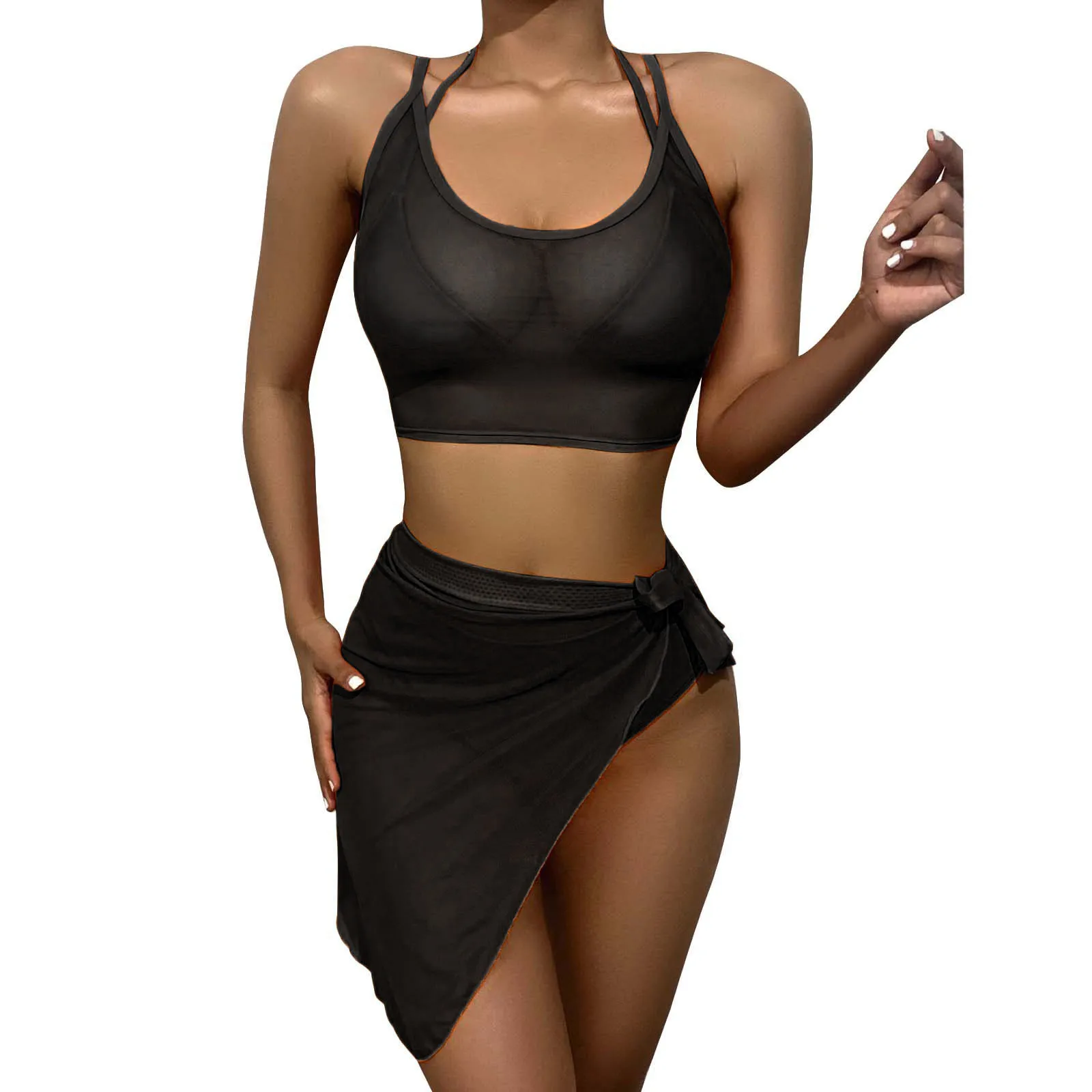 Bikini Ladies Swimsuit Split Color Sexy Solid Swimwears Tankinis Set Swimwears tankinis bikini
Bikini Ladies Swimsuit Split Color Sexy Solid Swimwears Tankinis Set Swimwears tankinis bikini
