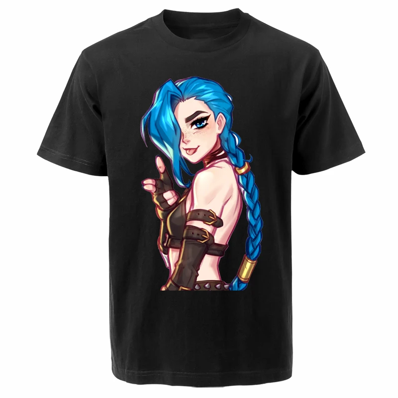 Arcane league of Legends T Shirt Men Women Summer Fashion Oversized T-shirt Kids Hip Hop Tops Game Lol Jinx Tee Shirt Streetwear
Arcane league of Legends T Shirt Men Women Summer Fashion Oversized T-shirt Kids Hip Hop Tops Game Lol Jinx Tee Shirt Streetwear