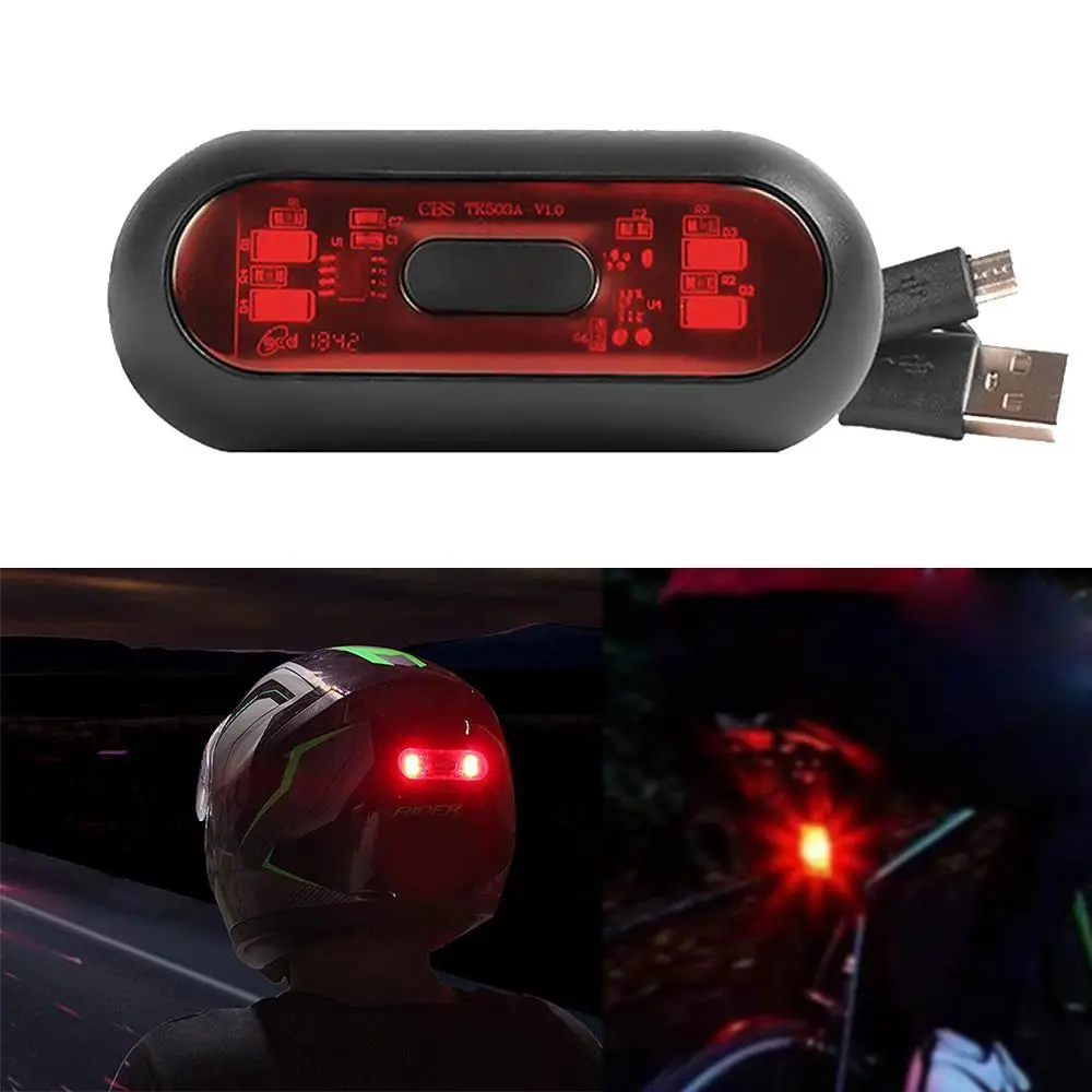 Motorcycle Helmet Light Night Cycling Safety Signal Warning Rear Light Universal Red LED Bicycles Helmet Taillight Waterproof
Motorcycle Helmet Light Night Cycling Safety Signal Warning Rear Light Universal Red LED Bicycles Helmet Taillight Waterproof