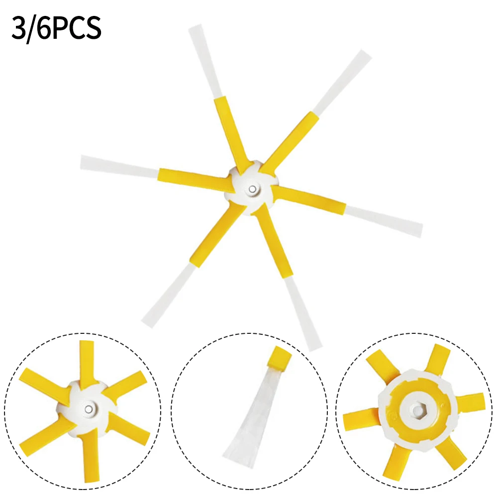 Replacement Side Brushes 6-Armed Side Brush For IRobot For Roomba 500 600 700 Series Vacuum Cleaner Accessories Parts
Replacement Side Brushes 6-Armed Side Brush For IRobot For Roomba 500 600 700 Series Vacuum Cleaner Accessories Parts