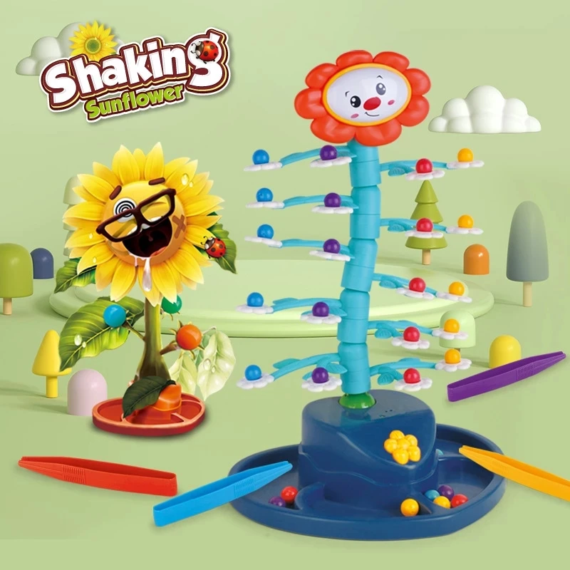 Children's Puzzle Early Learning Board Game Electric Shaking Sunflower Montessori Toys Parent-child Interactive Toys Kid Gift
Children's Puzzle Early Learning Board Game Electric Shaking Sunflower Montessori Toys Parent-child Interactive Toys Kid Gift