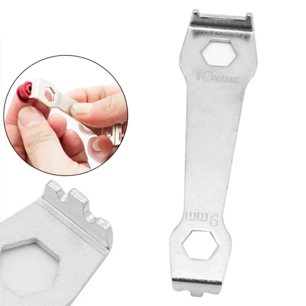 Two Ends Chainwheel Bolts Wrench High Hardness Chainring Bolts Wrench for Folding Bicycles Bicycle Repair Tools
Two Ends Chainwheel Bolts Wrench High Hardness Chainring Bolts Wrench for Folding Bicycles Bicycle Repair Tools