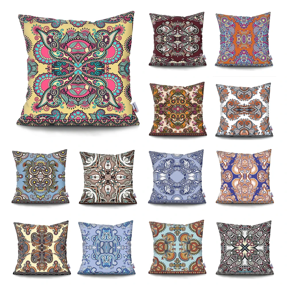 Bohemian Style Pillow Covers Nordic Style Flower Geometric Pillow Cases Mandala Cushion Cover Sofa Living Room Home Decorative
Bohemian Style Pillow Covers Nordic Style Flower Geometric Pillow Cases Mandala Cushion Cover Sofa Living Room Home Decorative