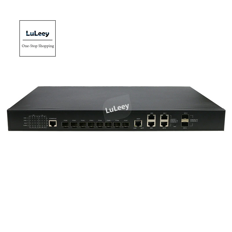LuLeey LRE308, 8-портовый EPON OLT ONU 512, интеллектуальный коммутатор управления через сеть, оптический волоконный коммутатор L3, 1:64, разблокированный б...
LuLeey LRE308, 8-портовый EPON OLT ONU 512, интеллектуальный коммутатор управления через сеть, оптический волоконный коммутатор L3, 1:64, разблокированный б...