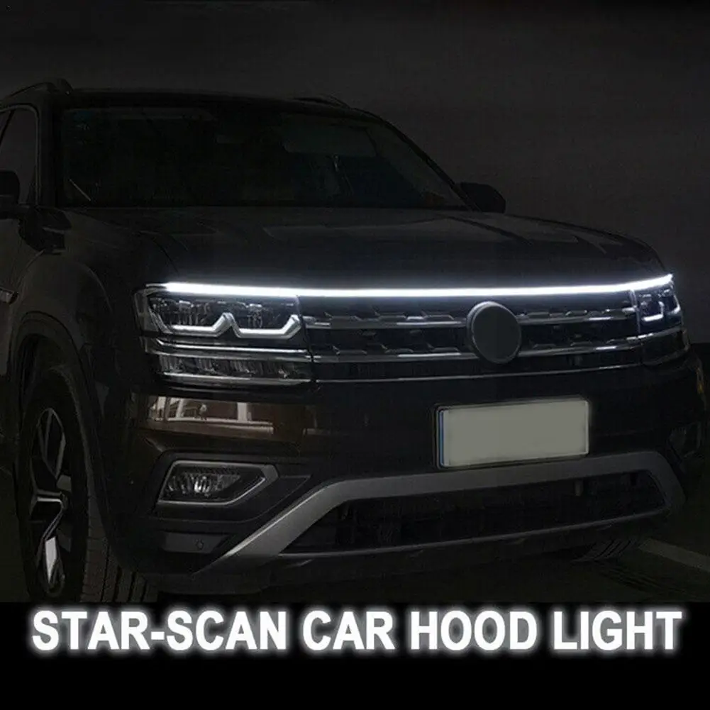 Start-scan Car Led Hood Light Dynamic Daytime Running Flexible Strips Waterproof Drl 12v Lamp Light Universal Atmosphere T4l5
Start-scan Car Led Hood Light Dynamic Daytime Running Flexible Strips Waterproof Drl 12v Lamp Light Universal Atmosphere T4l5