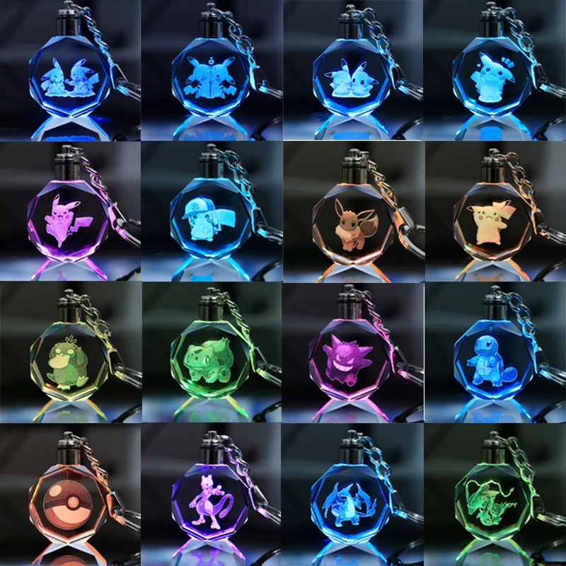 Pikachu Pokemon Keychain Bulbasaur Squirtle Psyduck Jigglypuff Action Anime Figure Keychain Toys Crystal Luminous Keychain
Pikachu Pokemon Keychain Bulbasaur Squirtle Psyduck Jigglypuff Action Anime Figure Keychain Toys Crystal Luminous Keychain