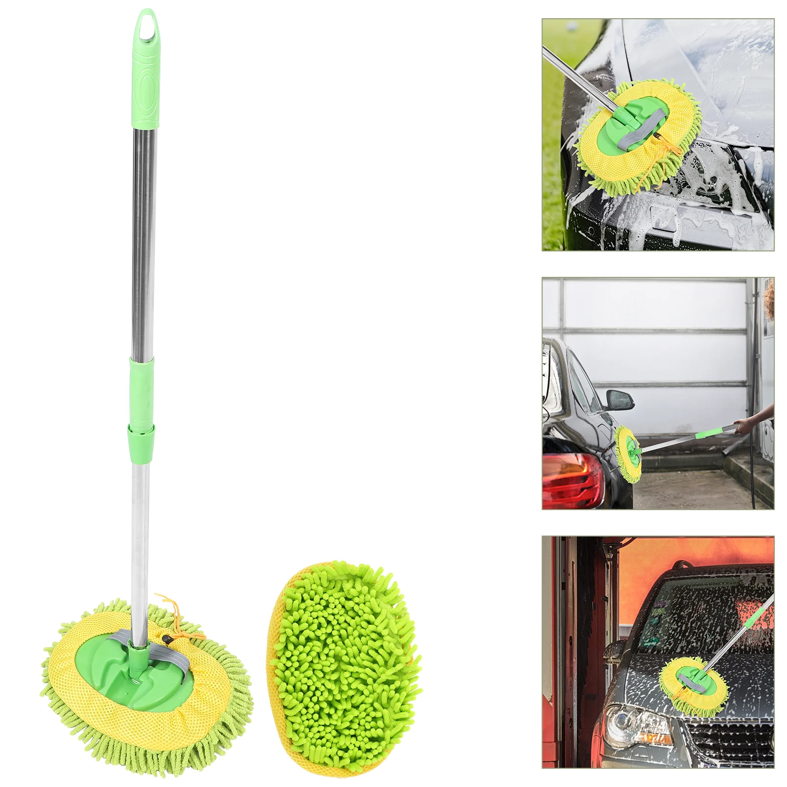 Brush Car Washing Cleansing Cleaning Microfiber The Mop Stainless Steel Brushes Pole
Brush Car Washing Cleansing Cleaning Microfiber The Mop Stainless Steel Brushes Pole