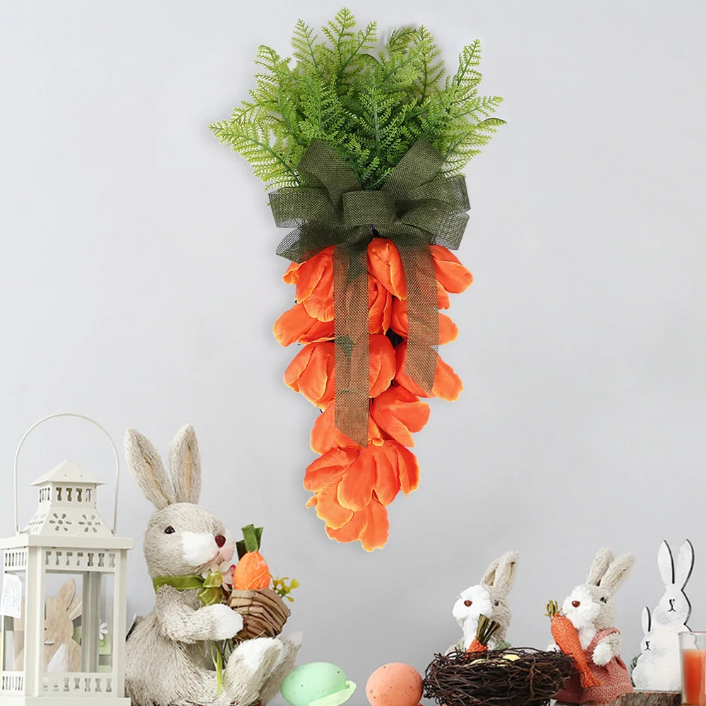 Easter Decoration 2022 Simulation Creative Bow Carrot Pendant Easter Interior Wall Hanging Easter Decorations for Home
Easter Decoration 2022 Simulation Creative Bow Carrot Pendant Easter Interior Wall Hanging Easter Decorations for Home