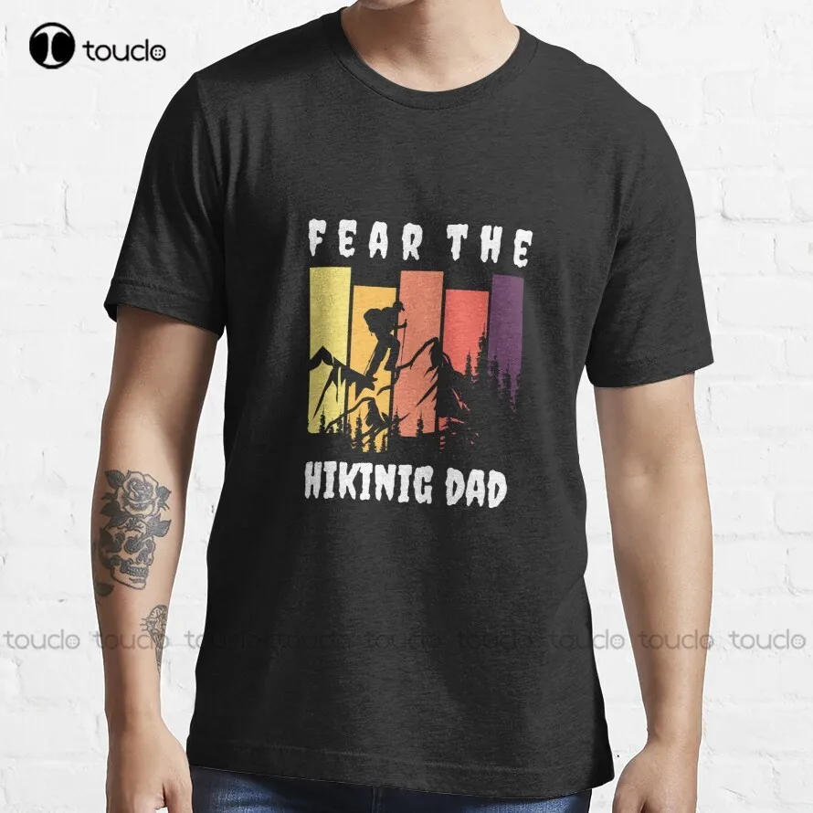 

Трендовая футболка с изображением папы и страха, Модная креативная забавная футболка для отдыха, простая винтажная Повседневная футболка для улицы