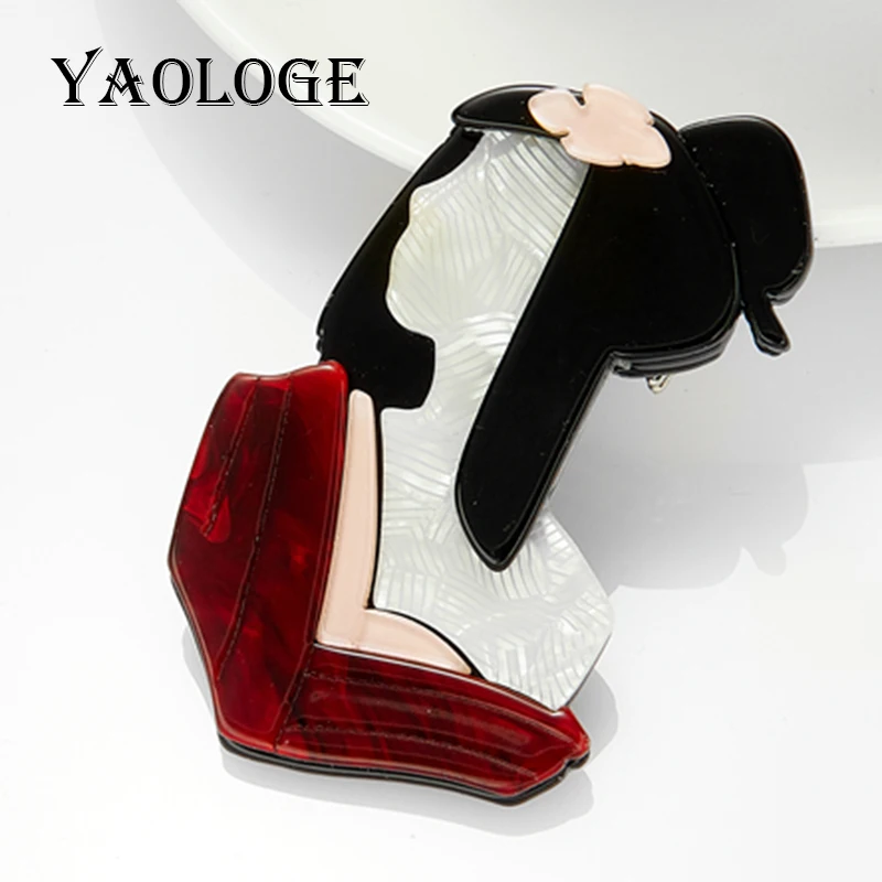YAOLOGE Vintage Retro Style Women's Brooch Acrylic Material Ancient Chinese Character Woman Pins Brooches for Bags Clothes
YAOLOGE Vintage Retro Style Women's Brooch Acrylic Material Ancient Chinese Character Woman Pins Brooches for Bags Clothes
