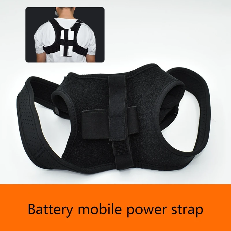 Shoulder Belt Battery Power Bank Adjustable Back Shoulder Strap Replacement for-Oculus Quest 2 VR Mobile Power H8WD 
Shoulder Belt Battery Power Bank Adjustable Back Shoulder Strap Replacement for-Oculus Quest 2 VR Mobile Power H8WD
