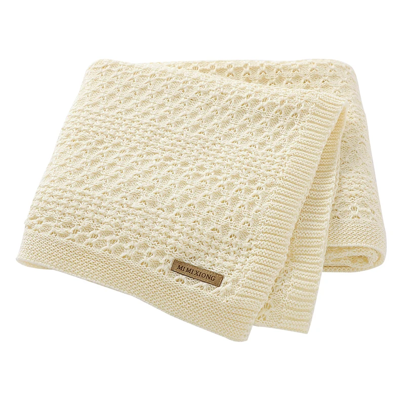 Newborn Baby Cotton Blankets Super Soft 100*80cm Knitted Infant Kids Boys Girls Stroller Bedding Swaddle Wrap Covers Lightweight
Newborn Baby Cotton Blankets Super Soft 100*80cm Knitted Infant Kids Boys Girls Stroller Bedding Swaddle Wrap Covers Lightweight