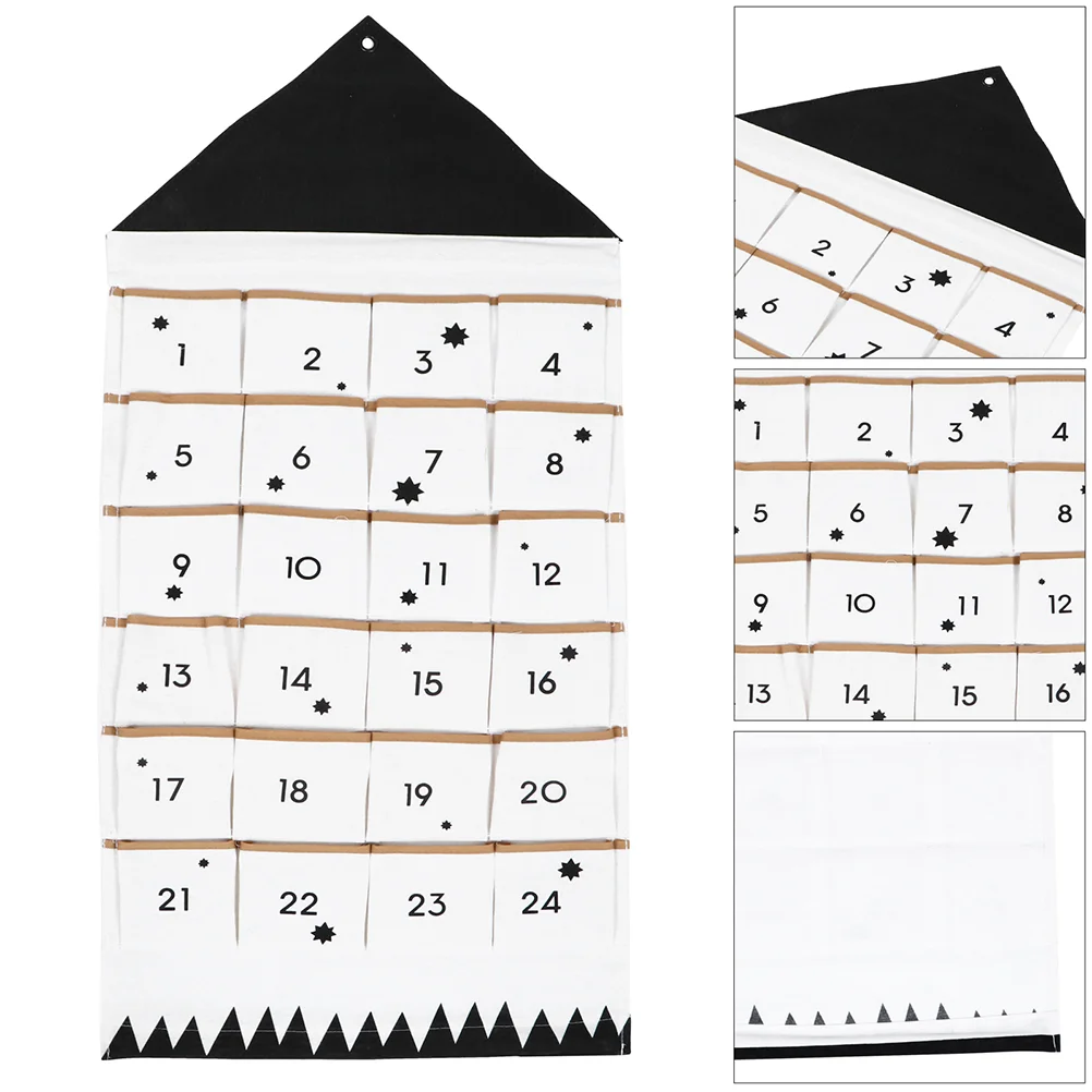 2pcs Non Woven Countdown Calendar Christmas Wall Storage Bag Holiday Advent Calendar Christmas Perpetual Calendar
2pcs Non Woven Countdown Calendar Christmas Wall Storage Bag Holiday Advent Calendar Christmas Perpetual Calendar