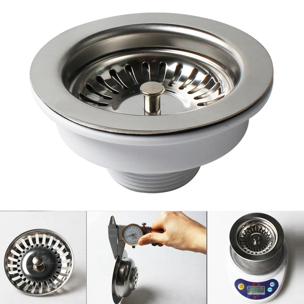High Quality Brand New Sink Strainer Stainless Steel 1pcs Accessories Drainer Drop Durable Filter Flange Kitchen
High Quality Brand New Sink Strainer Stainless Steel 1pcs Accessories Drainer Drop Durable Filter Flange Kitchen