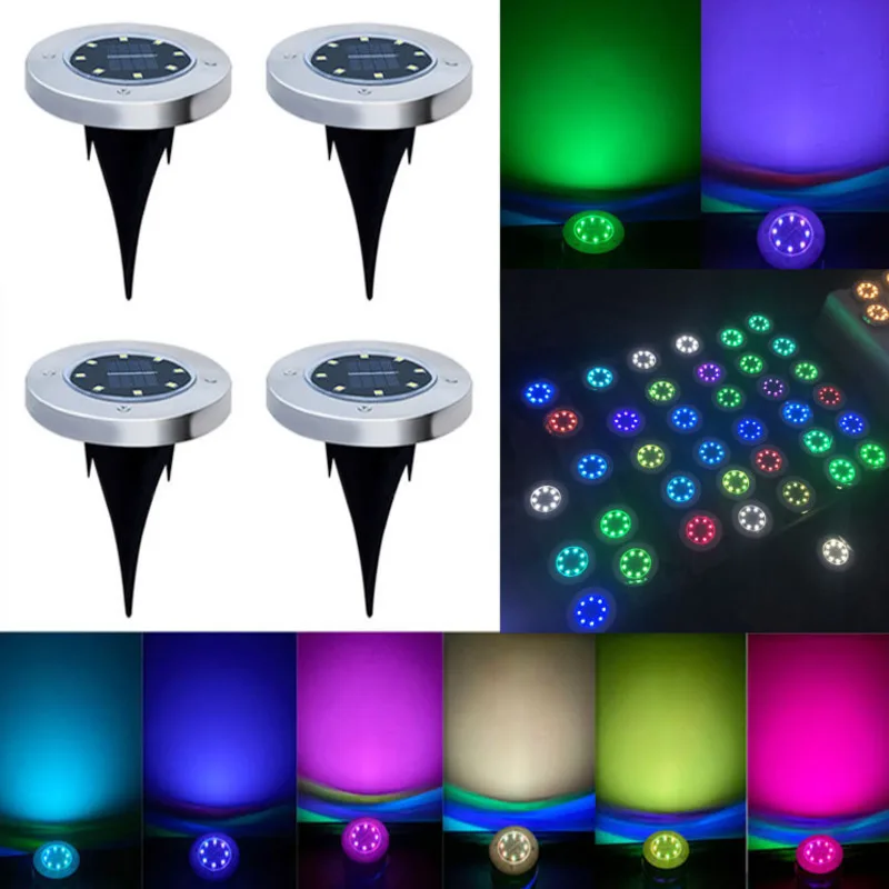 Outdoor LED Solar Buried Light Exterior Garden Ecoration Sunlight Smart Lawn Lamp Holiday Lighting Stainless Steel Intelligent
Outdoor LED Solar Buried Light Exterior Garden Ecoration Sunlight Smart Lawn Lamp Holiday Lighting Stainless Steel Intelligent
