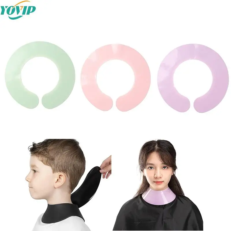 Силиконовый защитный шарф для шеи, шарф для стрижки, салонный воротник, шаль для покраски волос, Противоударная Накладка для парикмахерской