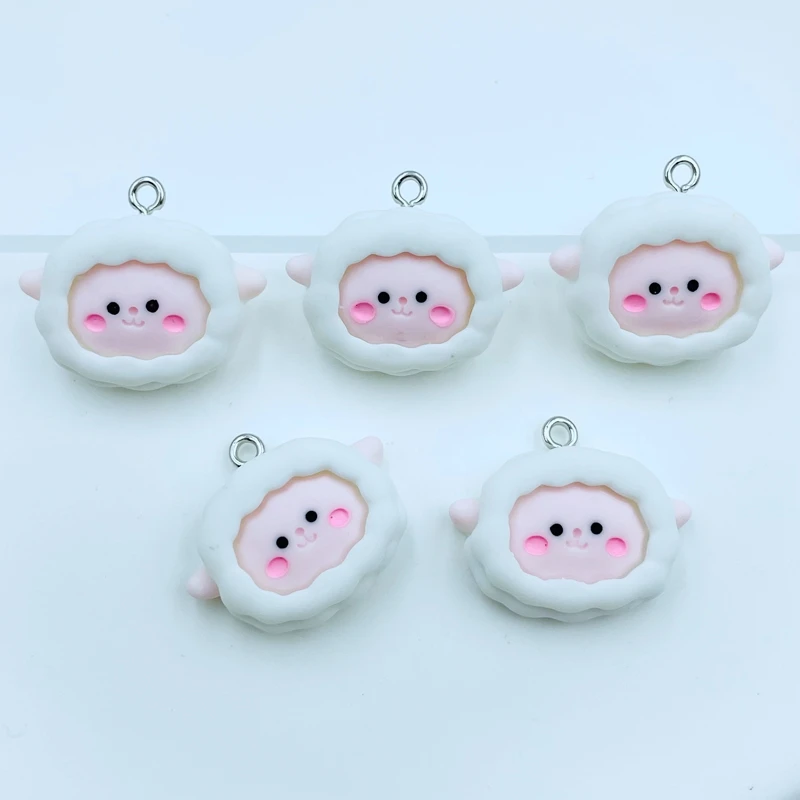 10 Pcs New Kawaii Lovely Animal Sheep Flat Back Resin Wedding Charms For Earring Necklace Pendant Jewelry Findings Making E25
10 Pcs New Kawaii Lovely Animal Sheep Flat Back Resin Wedding Charms For Earring Necklace Pendant Jewelry Findings Making E25