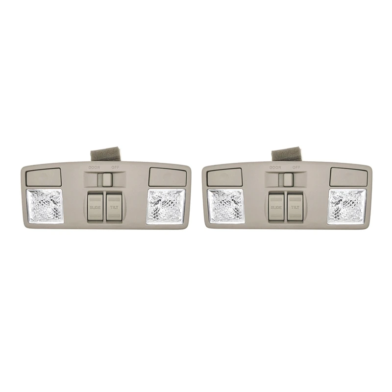 2X GJ6R-69-970 Interior Overhead Console Dome Light Reading Lamp With Sunroof Switch For Mazda 6 GG 3 BK Mazda 5 CX-7
2X GJ6R-69-970 Interior Overhead Console Dome Light Reading Lamp With Sunroof Switch For Mazda 6 GG 3 BK Mazda 5 CX-7