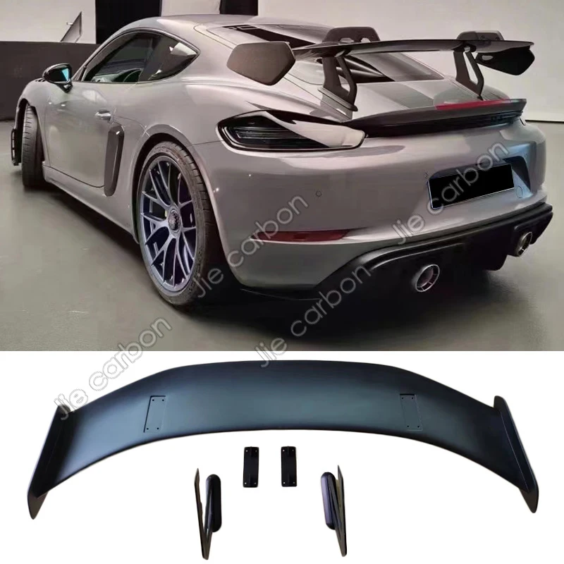 Carbon Fiber & FPR Car Rear Wing Trunk Lip Spoilers For Porsche Cayman 981 718 987 Boxster GT4 2013 2014 2015 2016 2017 2018+
Carbon Fiber & FPR Car Rear Wing Trunk Lip Spoilers For Porsche Cayman 981 718 987 Boxster GT4 2013 2014 2015 2016 2017 2018+