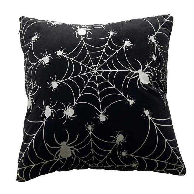 Декоративная наволочка Halloween Theme Horror Pumpkin Black Polyester Velour
Декоративная наволочка Halloween Theme Horror Pumpkin Black Polyester Velour