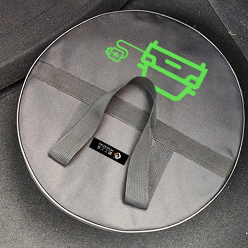 Ev Charging Cable Storage Bag Jumper Cables Storage Round Bag Electric Vehicle Charger Plugs Sockets Cables Equipment Organizer
Ev Charging Cable Storage Bag Jumper Cables Storage Round Bag Electric Vehicle Charger Plugs Sockets Cables Equipment Organizer