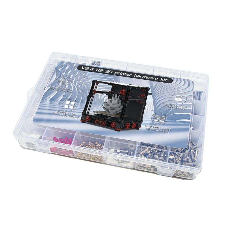 3D Printer Screws Full Kit DIY Project Fasteners Screws Nuts Full Kit for Voron 0.1/2.4/Trident 3D Printer Part
3D Printer Screws Full Kit DIY Project Fasteners Screws Nuts Full Kit for Voron 0.1/2.4/Trident 3D Printer Part