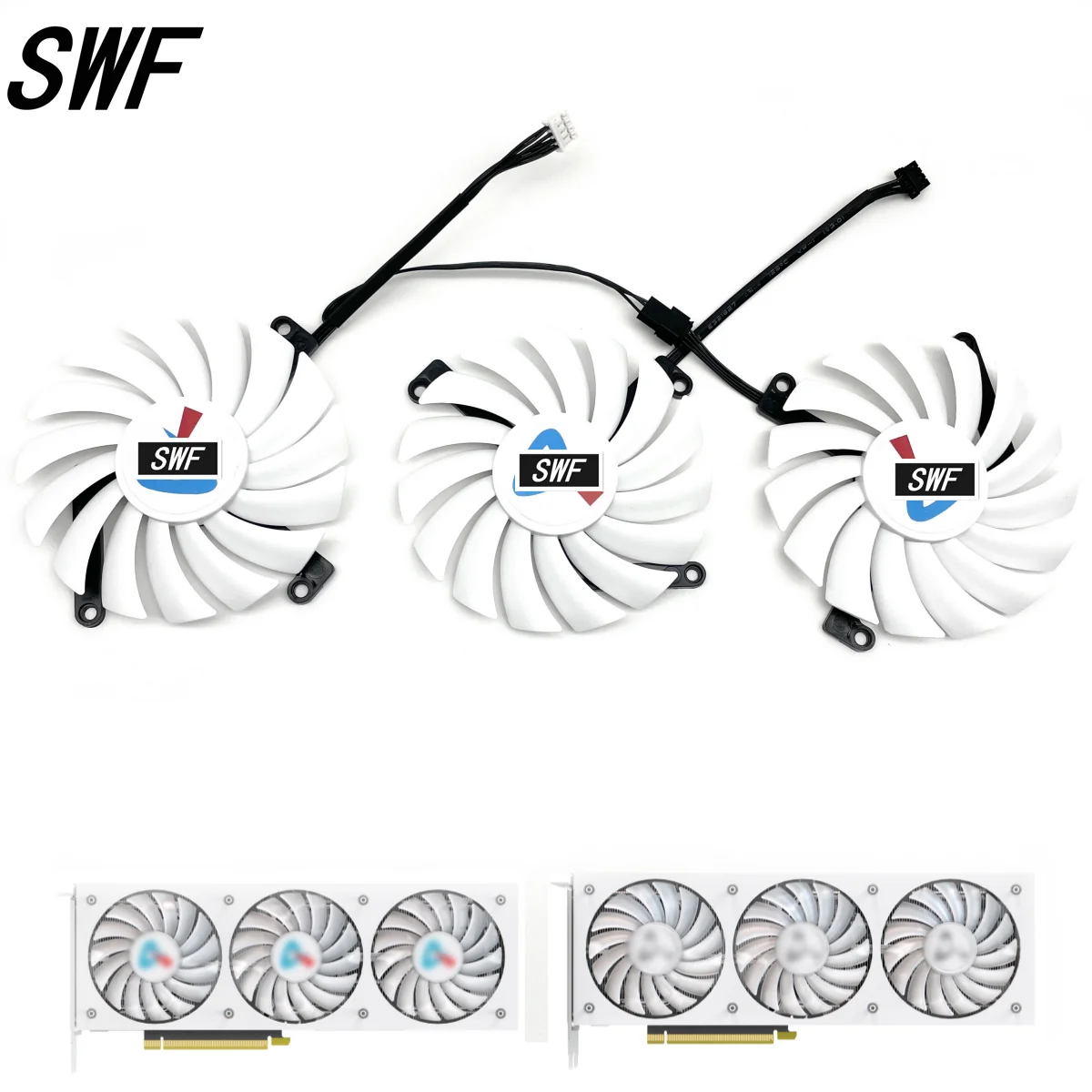 New 88mm CF-12910S 12V 0.35A Cooling Fan For AX Gaming RTX 3080 3080ti 3090 X3W Graphics Card Cooler Fan
New 88mm CF-12910S 12V 0.35A Cooling Fan For AX Gaming RTX 3080 3080ti 3090 X3W Graphics Card Cooler Fan