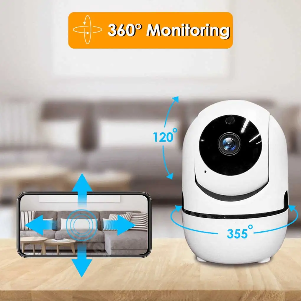 ABS WiFi Camera Replacement 355 Degree Rotary Movement Detection 1080P Night View Office Remote Control Camcorder UK Plug
ABS WiFi Camera Replacement 355 Degree Rotary Movement Detection 1080P Night View Office Remote Control Camcorder UK Plug