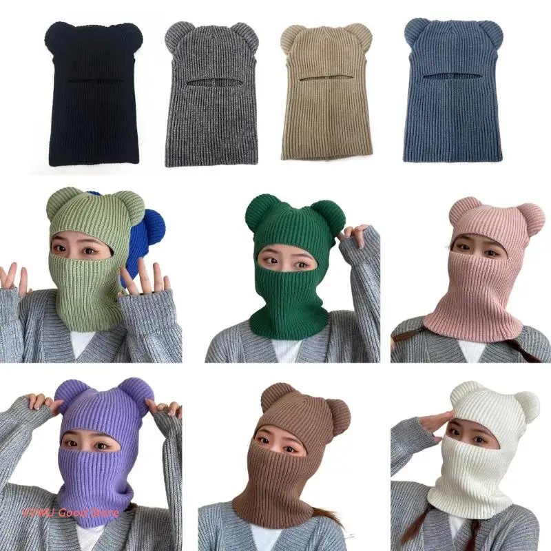 Balaclava Knitted Eye Exposed Hat Elastic Hat Ear Protects Hat Warm Fluffy Winter Knitted Cycling Skiing Supplies
Balaclava Knitted Eye Exposed Hat Elastic Hat Ear Protects Hat Warm Fluffy Winter Knitted Cycling Skiing Supplies