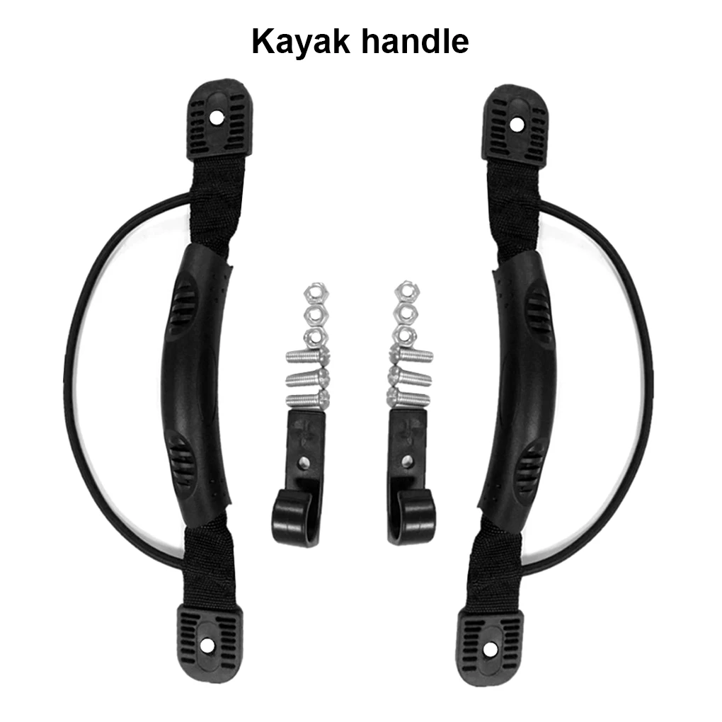 1 Pair Kayak Handle Portable Universal Flexible Heavy Duty Detachable Canoe Carrying Handles Accessories with Screws
1 Pair Kayak Handle Portable Universal Flexible Heavy Duty Detachable Canoe Carrying Handles Accessories with Screws