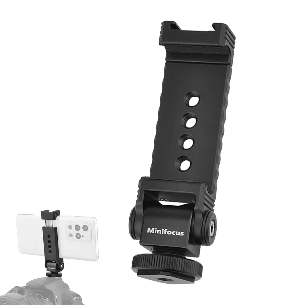 Phone Mount Holder DSLR Camera Hot Shoe Monitor Mount Tripod Mount Clamp w Cold Shoe For Mic Light for Smartphone Vlog Shooting
Phone Mount Holder DSLR Camera Hot Shoe Monitor Mount Tripod Mount Clamp w Cold Shoe For Mic Light for Smartphone Vlog Shooting