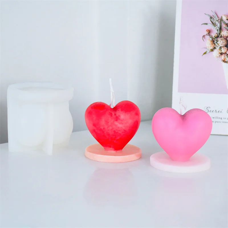 Heart Shaped Candle Mold Large Heart Candle Silicone Mold Love with Base Chocolate Molds Resin Aromatherapy Handmade Soap Mold
Heart Shaped Candle Mold Large Heart Candle Silicone Mold Love with Base Chocolate Molds Resin Aromatherapy Handmade Soap Mold