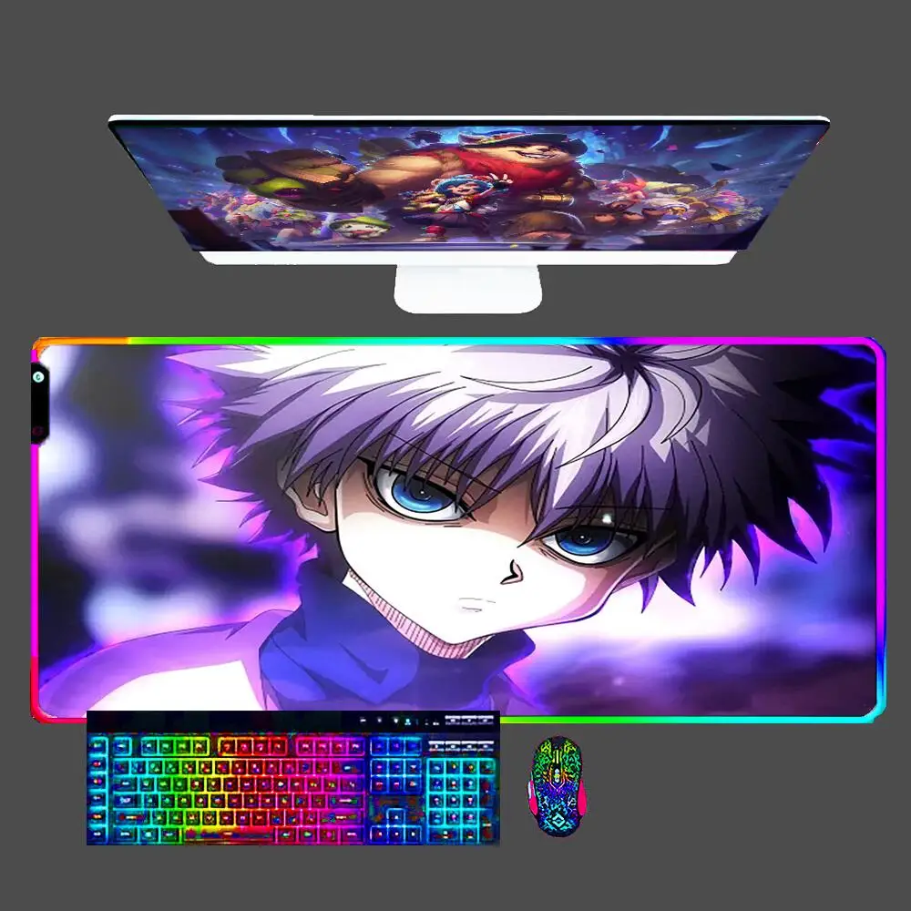 Hunter X Hunter RGB Large Gaming Mouse Pad Anime PC Computer Gamer Desk Mat for CS GO LOL Laptop LED Game Accessories Mousepad
Hunter X Hunter RGB Large Gaming Mouse Pad Anime PC Computer Gamer Desk Mat for CS GO LOL Laptop LED Game Accessories Mousepad