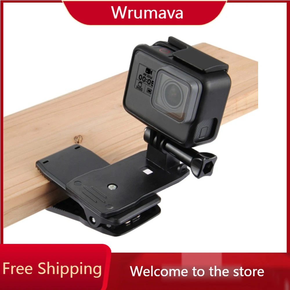 Action Camera Clip For GoPro Hero 7 6 5 4 Backpack Clamp Mount Surfing 360 Degree For Gopro Hero 3/ 2 Skiing Action Camera
Action Camera Clip For GoPro Hero 7 6 5 4 Backpack Clamp Mount Surfing 360 Degree For Gopro Hero 3/ 2 Skiing Action Camera