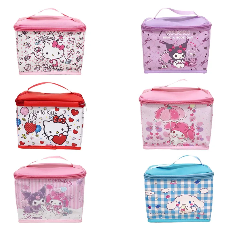 Kawaii PU Leather Storage Box Sanrios Anime Kuromi My Melody Cinnamoroll Zipper Portable Cosmetic Case Storage Box Gifts
Kawaii PU Leather Storage Box Sanrios Anime Kuromi My Melody Cinnamoroll Zipper Portable Cosmetic Case Storage Box Gifts