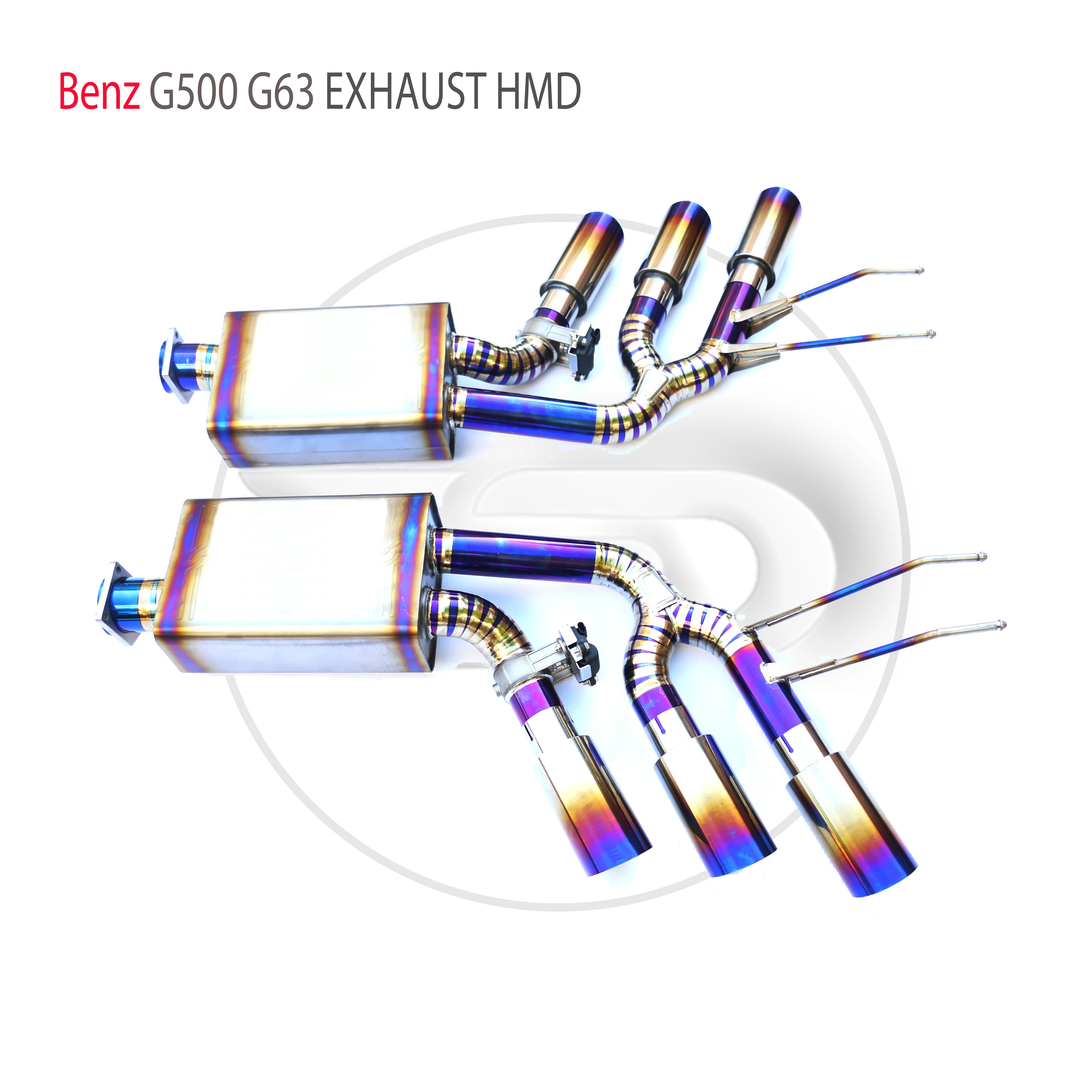 HMD Titanium Alloy Exhaust System Catback Is Suitable For Mercedes Benz G500 G63 Auto Modification Electronic Valve
HMD Titanium Alloy Exhaust System Catback Is Suitable For Mercedes Benz G500 G63 Auto Modification Electronic Valve