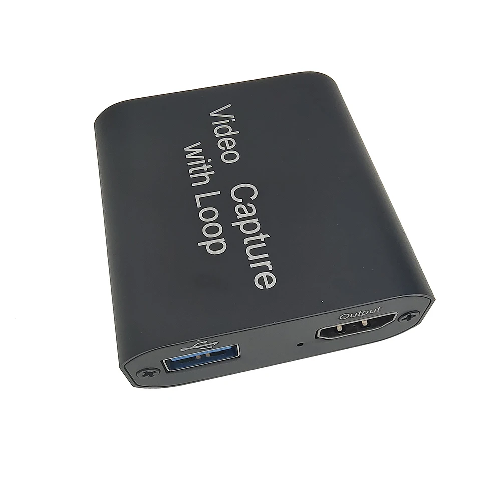 4K HDMI-Compatible Video Capture Card Loop Out 1080P 60fps Video Grabber USB 2.0 Recorder Box for PS4 Game Live Streaming
4K HDMI-Compatible Video Capture Card Loop Out 1080P 60fps Video Grabber USB 2.0 Recorder Box for PS4 Game Live Streaming