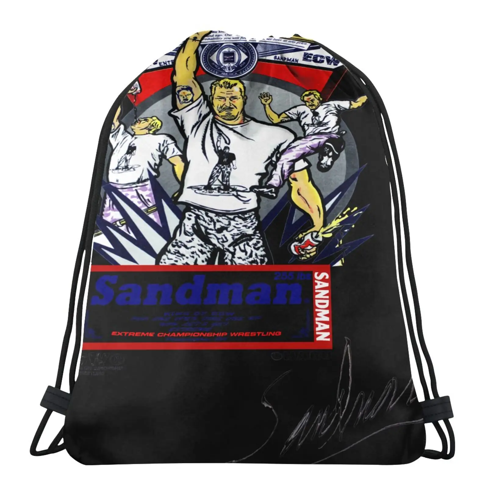 Мужской холщовый рюкзак Sandman Ecw с изображением кровяного пота и пива, сумка для упаковки с черепом, женские и мужские сумки, водонепроницаема...
Мужской холщовый рюкзак Sandman Ecw с изображением кровяного пота и пива, сумка для упаковки с черепом, женские и мужские сумки, водонепроницаема...