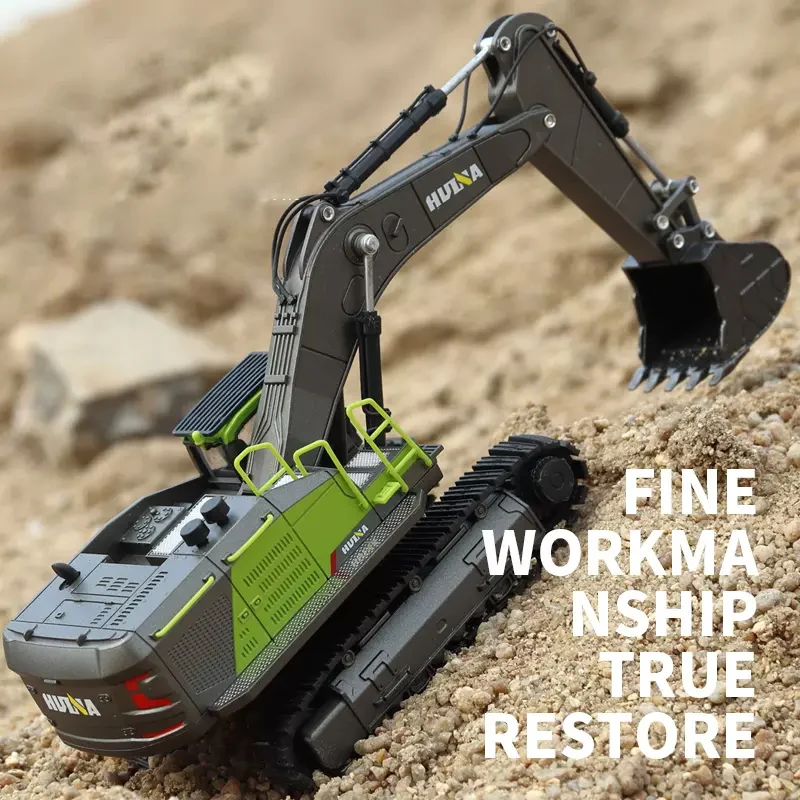 1:50 Huina Simulation Alloy Excavator Toys for Boys Fall-Resistant Crawler Alloy Engineering Vehicle Hand Hook Machine Model Car
1:50 Huina Simulation Alloy Excavator Toys for Boys Fall-Resistant Crawler Alloy Engineering Vehicle Hand Hook Machine Model Car