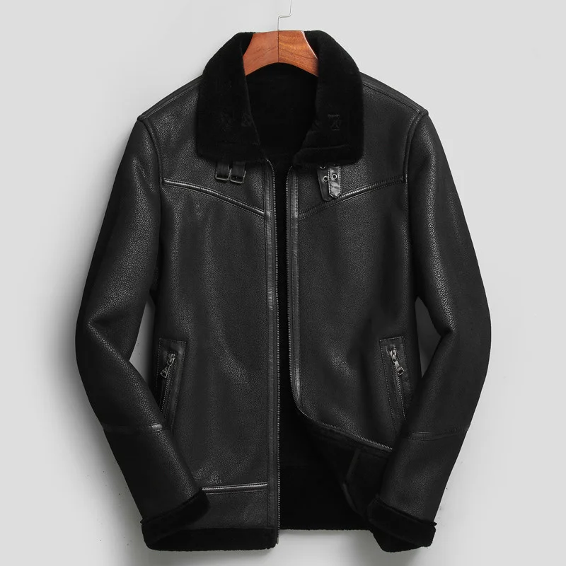 Genuine Leather 2023 Jacket Men Winter Real Fur Coat Warm Sheep Shearling Jackets for Men Sheepskin Fur Jacket L17-913 KJ5615
Genuine Leather 2023 Jacket Men Winter Real Fur Coat Warm Sheep Shearling Jackets for Men Sheepskin Fur Jacket L17-913 KJ5615