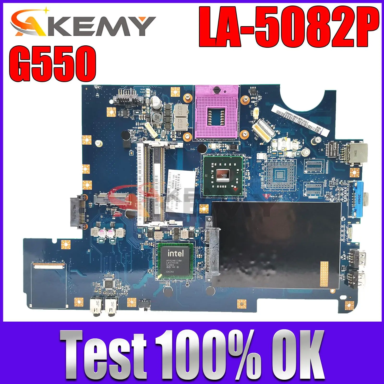 Материнская плата для ноутбука Lenovo G550 GM45 DDR3 Материнская плата KIWA7 LA-5082P 11011159
Материнская плата для ноутбука Lenovo G550 GM45 DDR3 Материнская плата KIWA7 LA-5082P 11011159