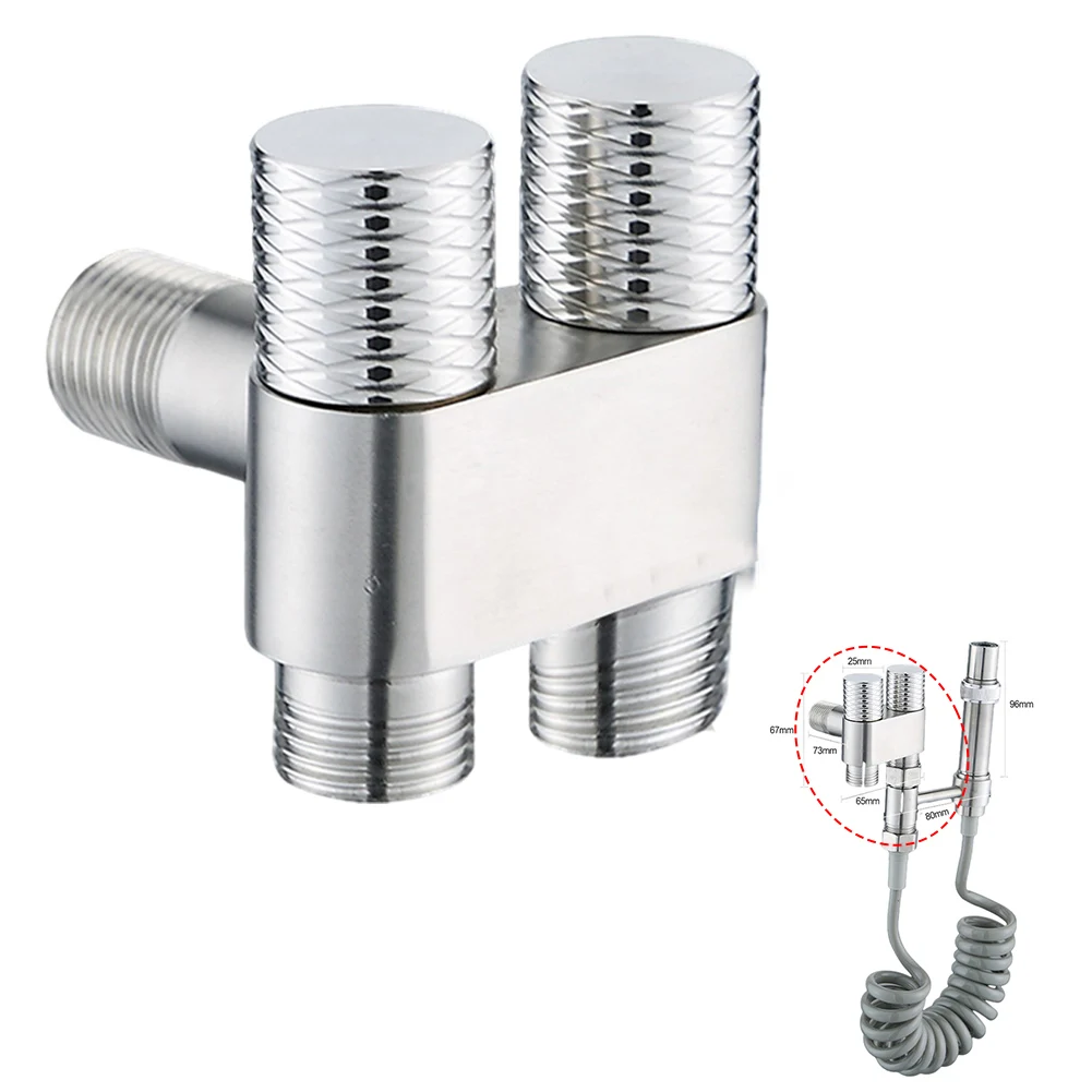 Durable Triangle Valve Double Control Autocephaly Control Bathroom Toilet Bidet Sprayer Faucet Toilet Faucet Toilet
Durable Triangle Valve Double Control Autocephaly Control Bathroom Toilet Bidet Sprayer Faucet Toilet Faucet Toilet