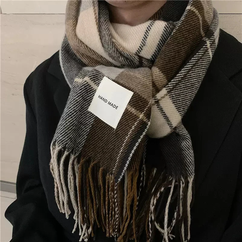EUMOAN Scarf men winter Korean version of everything to keep warm long high-end boys gift trend fashion young people everything
EUMOAN Scarf men winter Korean version of everything to keep warm long high-end boys gift trend fashion young people everything