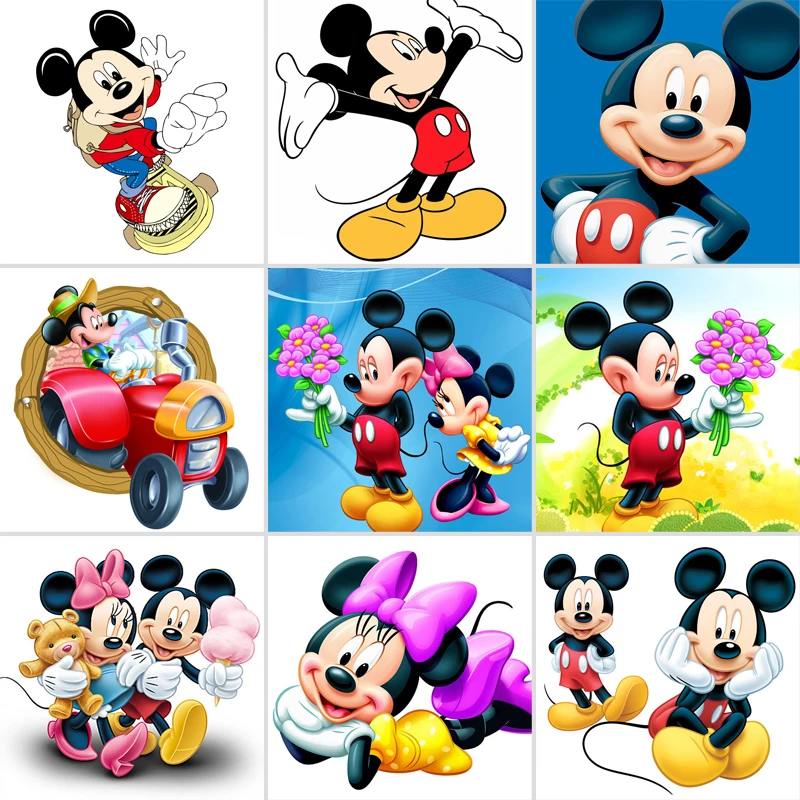 Алмазная 5D картина Disney, мультяшный Микки и Минни, полноразмерная Круглая Мозаика, «сделай сам», алмазная вышивка, украшение для дома, подаро...
Алмазная 5D картина Disney, мультяшный Микки и Минни, полноразмерная Круглая Мозаика, «сделай сам», алмазная вышивка, украшение для дома, подаро...